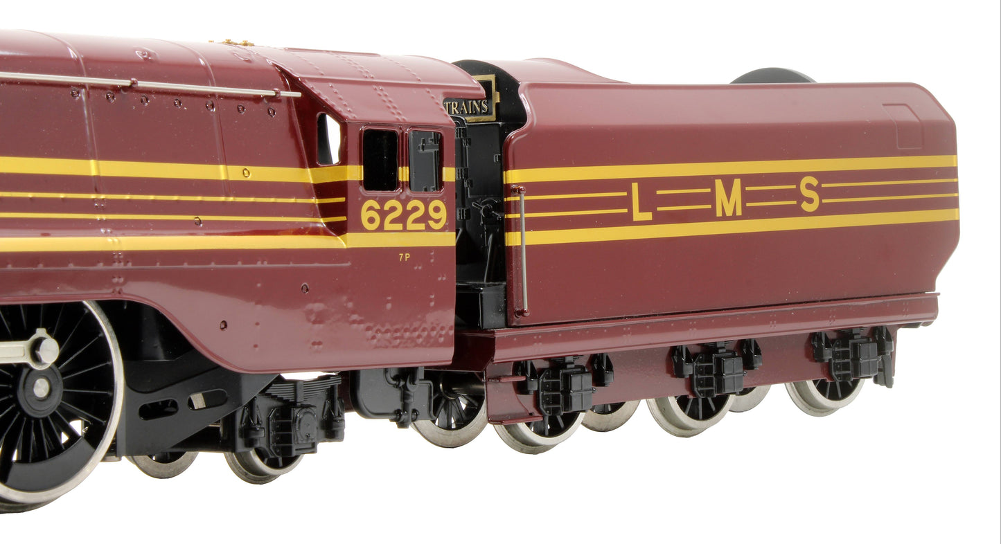 Pre-Owned E12 LMS Lined Crimson Lake Duchess Class 4-6-2 'Duchess Of Hamilton' 6229 Steam Locomotive