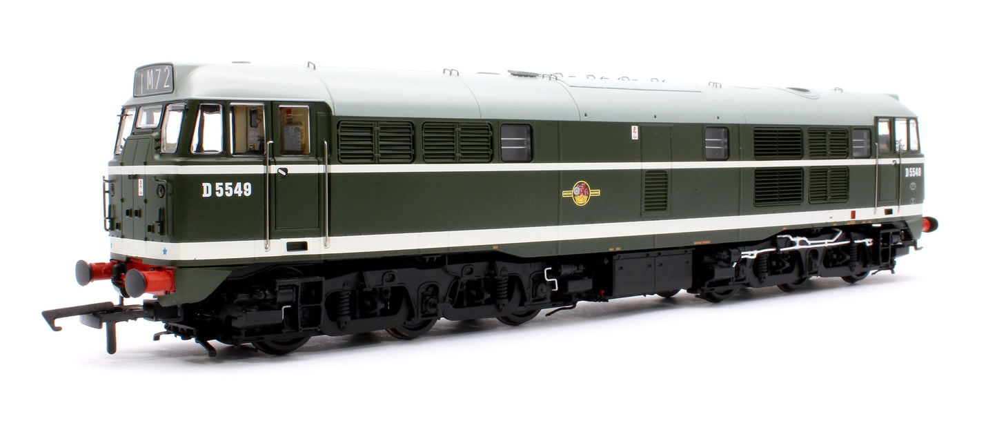 Pre-Owned Class 30 - D5549 BR Green No Yellow Ends Diesel Locomotive