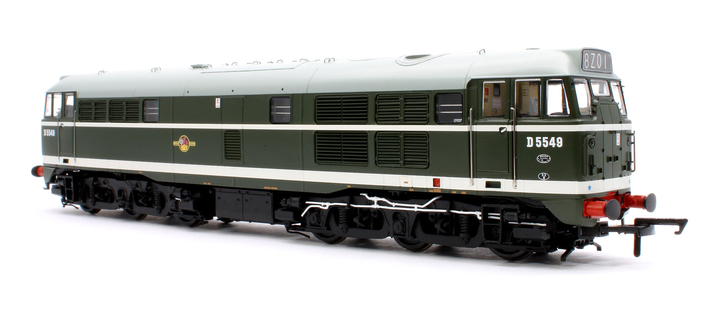 Pre-Owned Class 30 - D5549 BR Green No Yellow Ends Diesel Locomotive