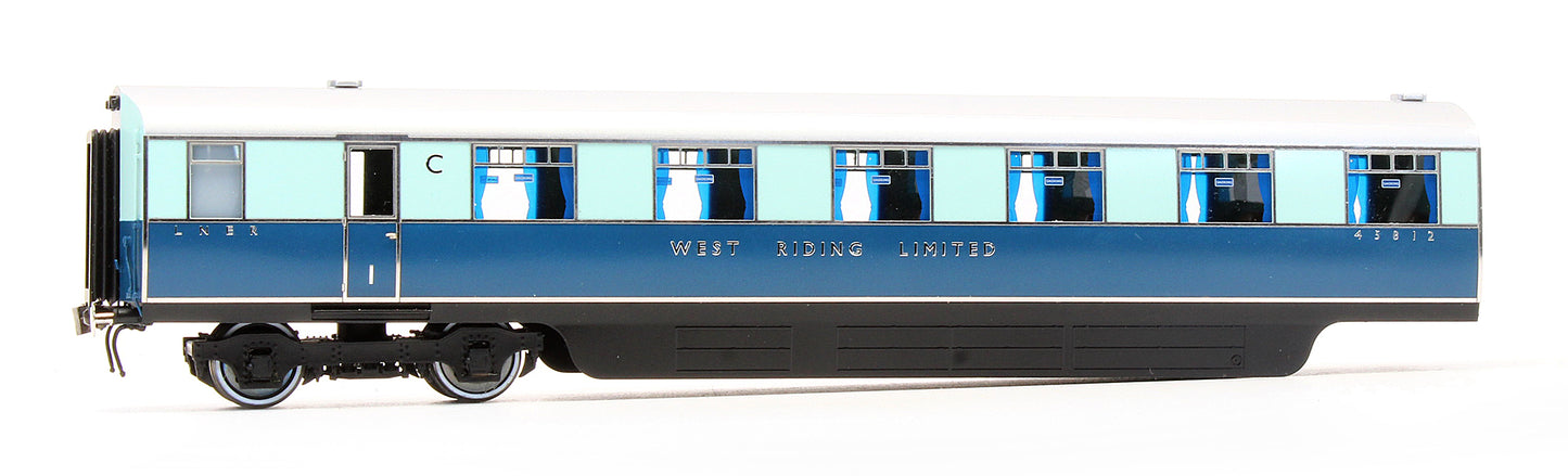 Pre-Owned LNER West Riding Limited Articulated Double Open First C/D No.45811 & No.45812