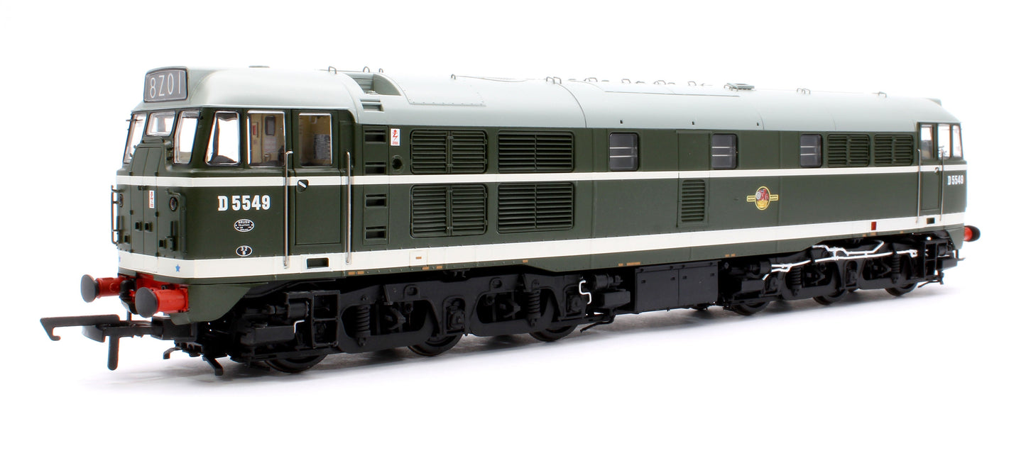 Pre-Owned Class 30 - D5549 BR Green No Yellow Ends Diesel Locomotive