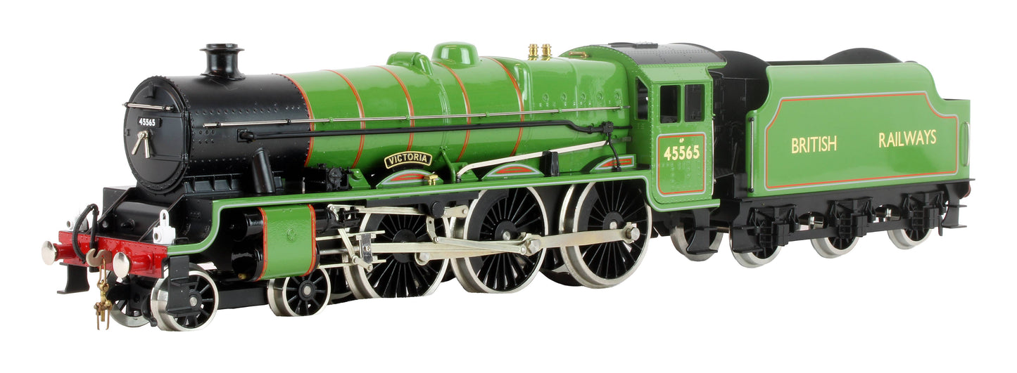 Pre-Owned E18B BR Gloss Apple Green Jubilee Class 4-6-0 'Victoria' 45565 Steam Locomotive