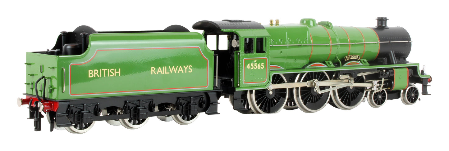 Pre-Owned E18B BR Gloss Apple Green Jubilee Class 4-6-0 'Victoria' 45565 Steam Locomotive