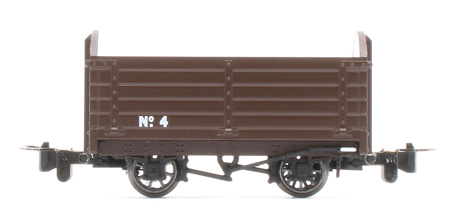 990001 Dropside Open - Plain Brown No.4