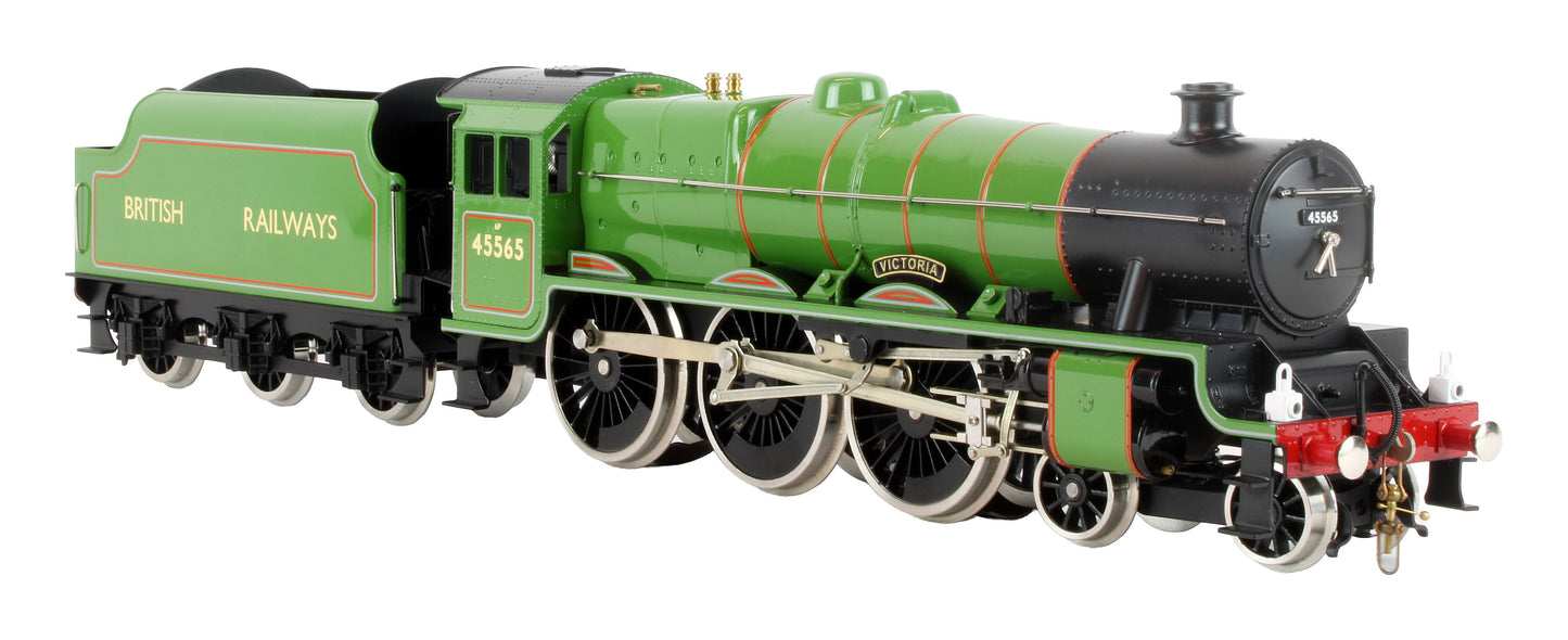 Pre-Owned E18B BR Gloss Apple Green Jubilee Class 4-6-0 'Victoria' 45565 Steam Locomotive
