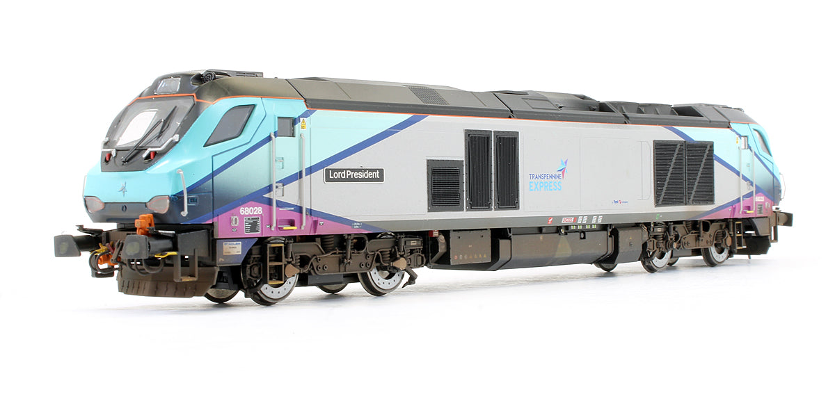 Pre-Owned Class 68028 'Lord President' Transpennine Express Diesel Locomotive (Custom Weathered)