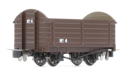 990001 Dropside Open - Plain Brown No.4