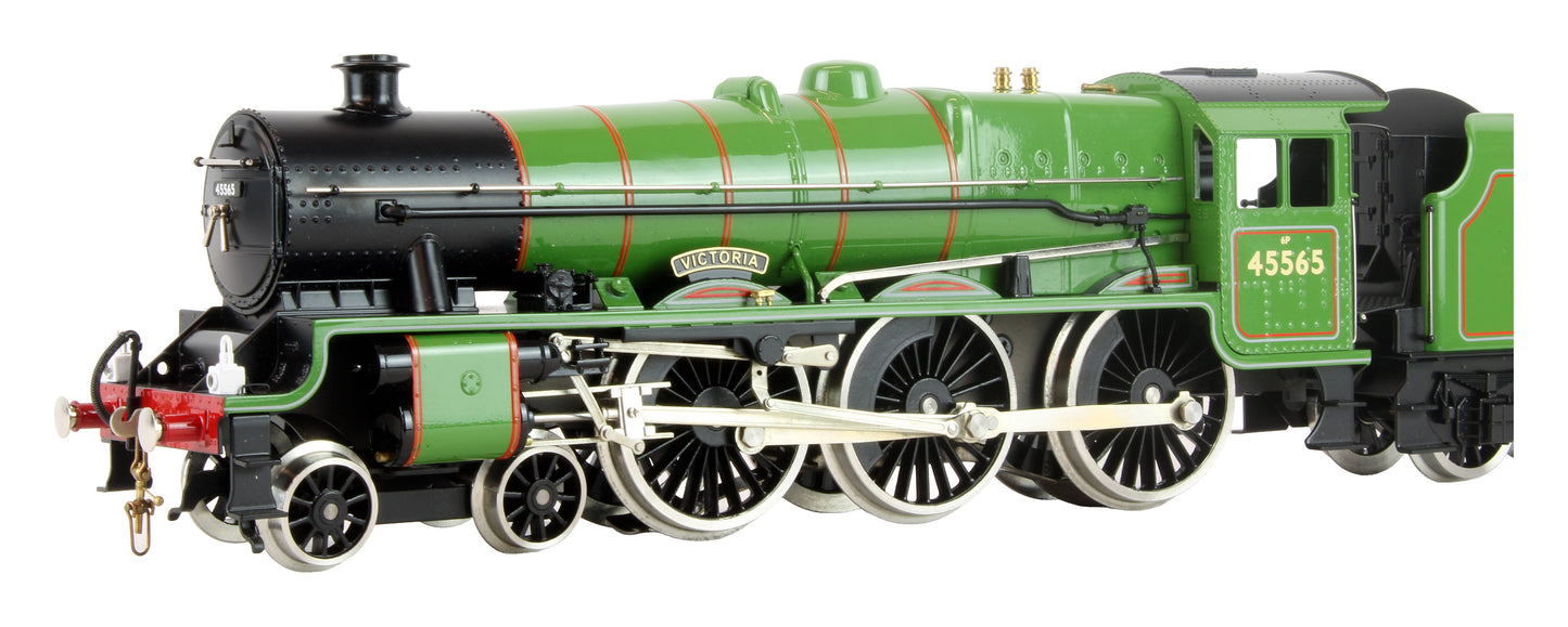 Pre-Owned E18B BR Gloss Apple Green Jubilee Class 4-6-0 'Victoria' 45565 Steam Locomotive
