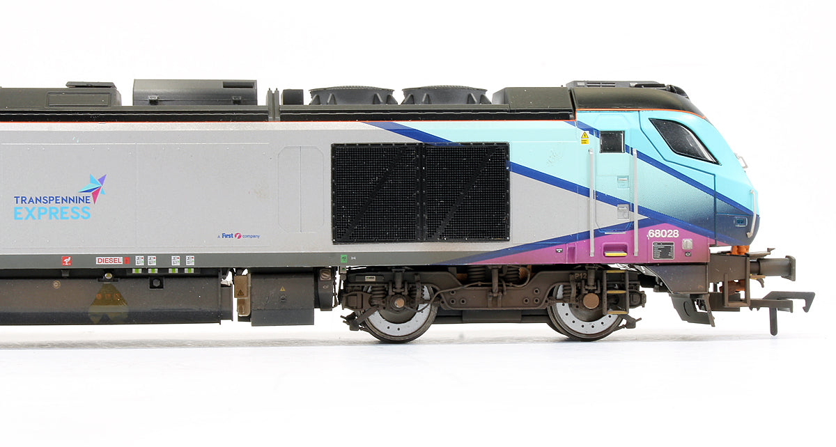 Pre-Owned Class 68028 'Lord President' Transpennine Express Diesel Locomotive (Custom Weathered)