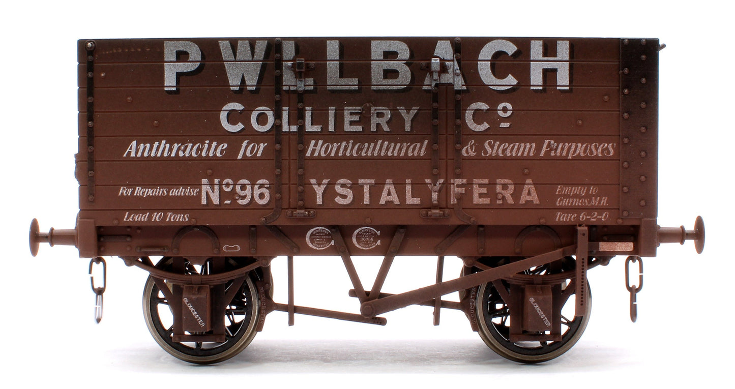 7 Plank 9' W/B Three Door Pwllbach 96 - Weathered