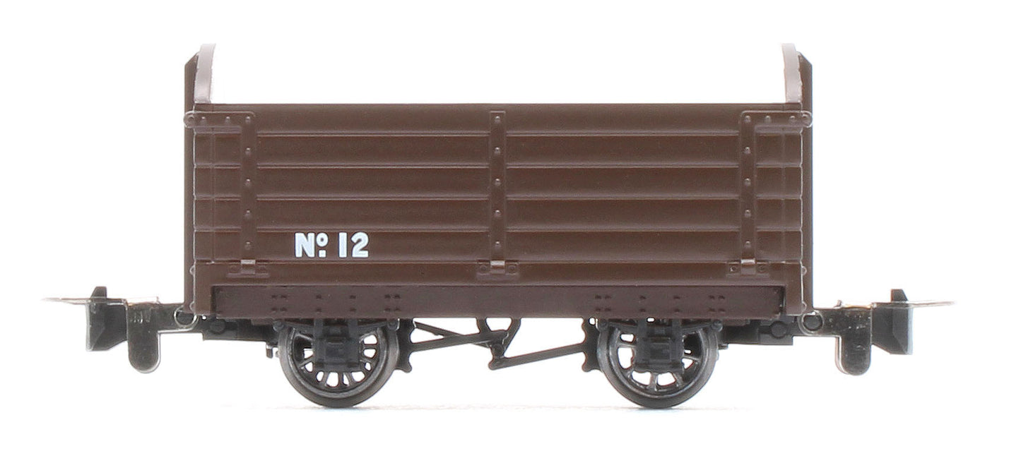 990002 Dropside Open - Plain Brown No.12