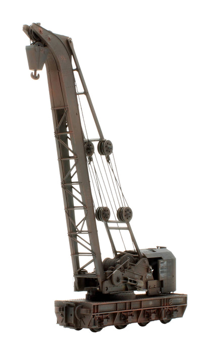 Pre-Owned 38-801 Ransomes & Rapier 45T Steam Breakdown Crane GWR Grey No.16 - Custom Weathered
