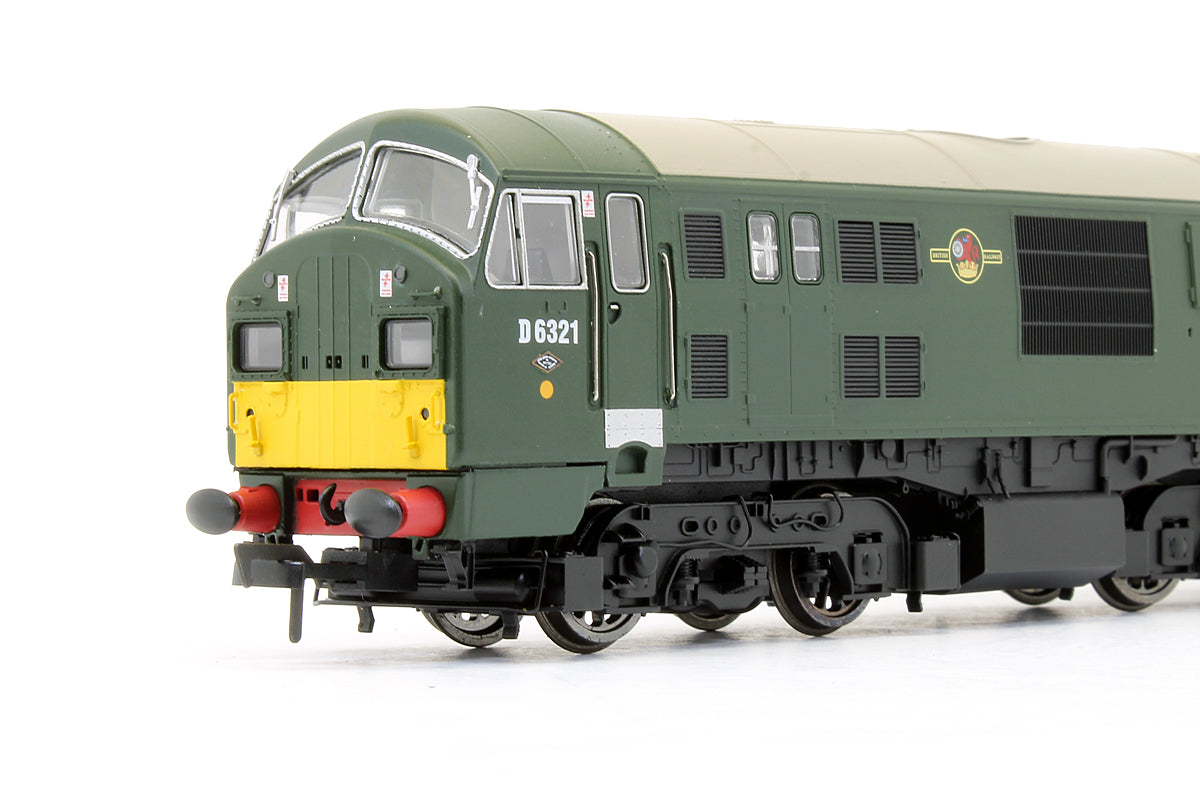 Pre-Owned Class 22 BR Green D6321 SYP Diesel Locomotive - DCC Fitted