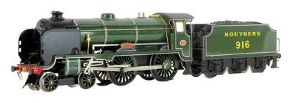 Pre-Owned E10 Maunsell Lined Olive Green Schools Class 4-4-0 916 'Whitgift' Steam Locomotive