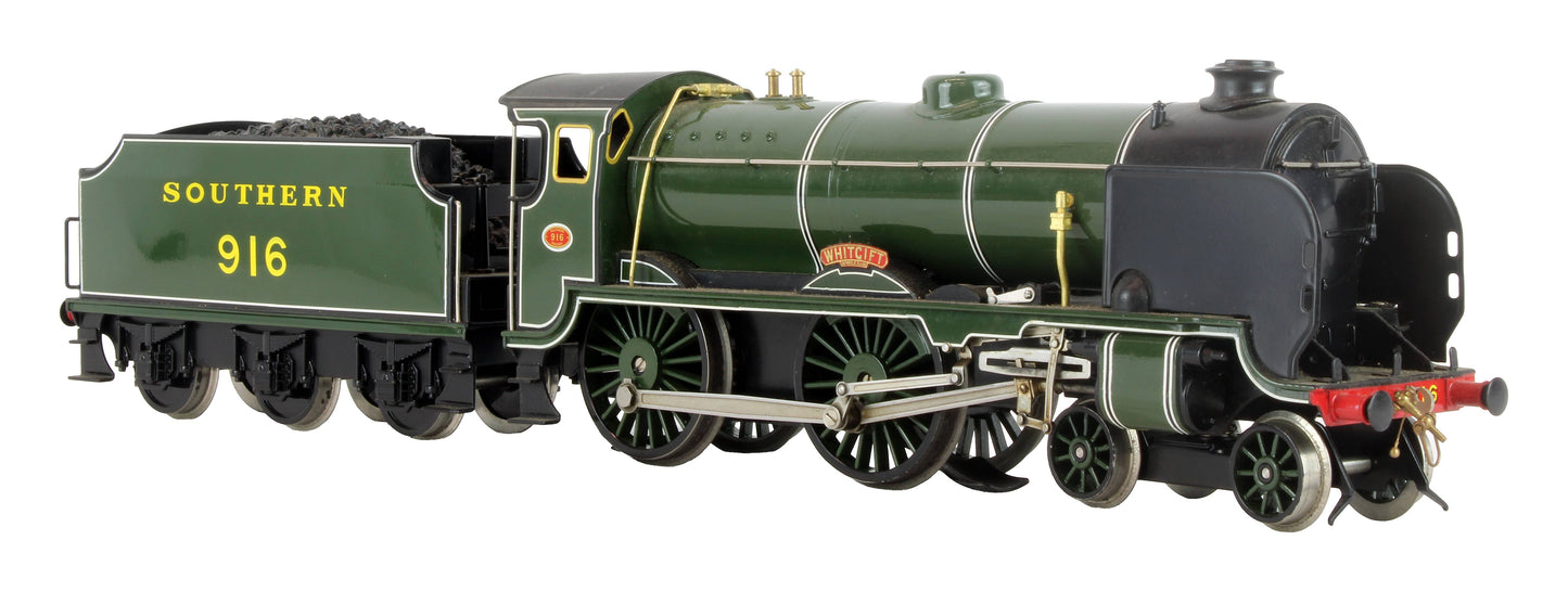 Pre-Owned E10 Maunsell Lined Olive Green Schools Class 4-4-0 916 'Whitgift' Steam Locomotive