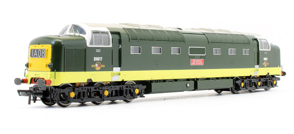 Pre-Owned Class 55 Deltic D9017 'The Durham Light Infantry' BR Two Tone Green Diesel Locomotive