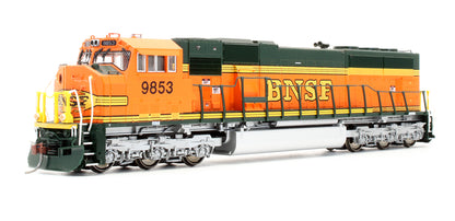 Pre-Owned EMD SD70MAC Cab Headlight BNSF Heritage II Diesel Locomotive - Road #9853