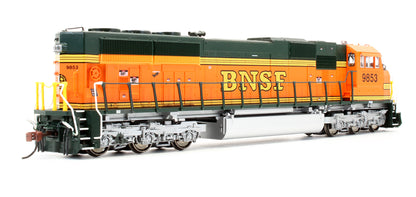 Pre-Owned EMD SD70MAC Cab Headlight BNSF Heritage II Diesel Locomotive - Road #9853