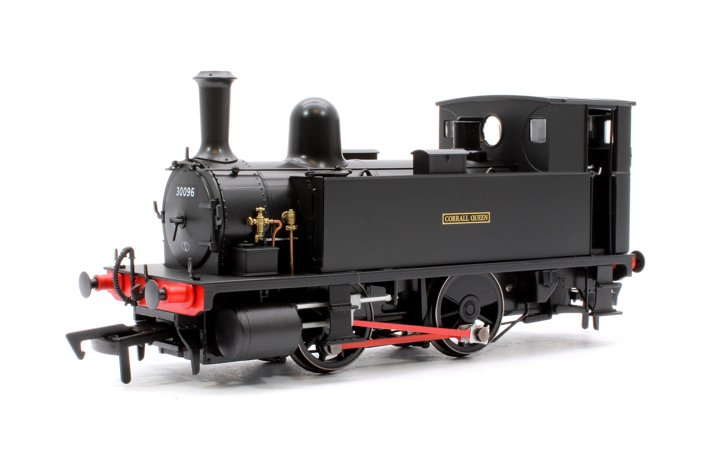 LSWR Class B4 0-4-0T Black Corrall Queen 30096 - Steam Tank Locomotive - DCC Fitted