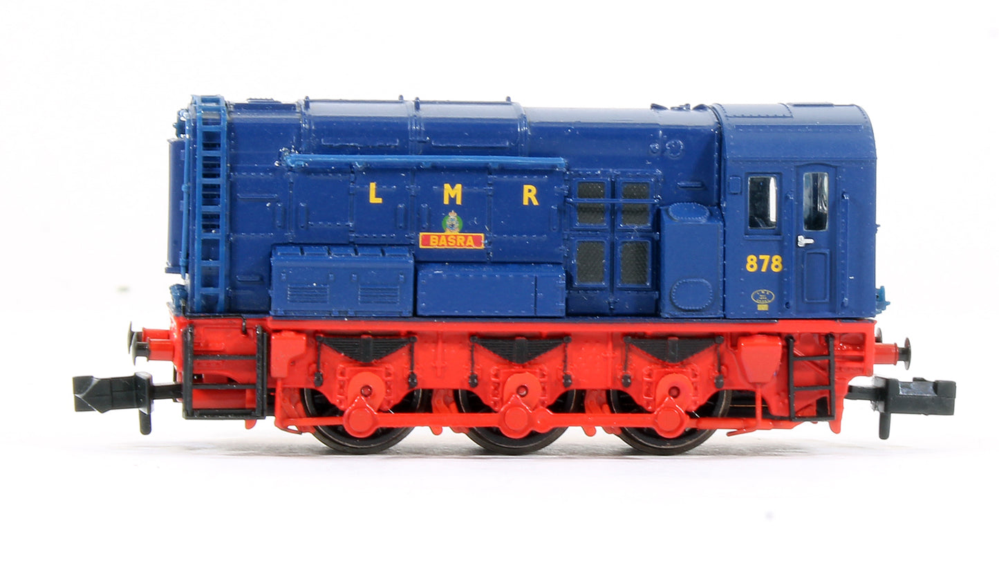 Pre-Owned Class 08 878 'Basra' Longmoor Military Railway Diesel Shunter Locomotive (Limited Edition)