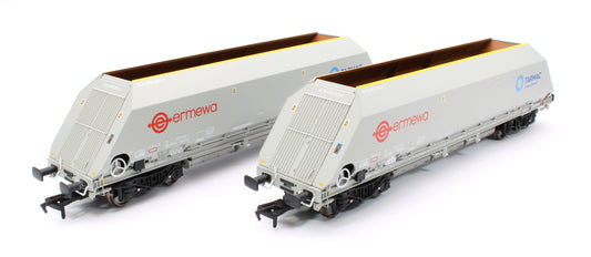 HOA Aggregate Hoppers Ermewa Tarmac Twin Pack A