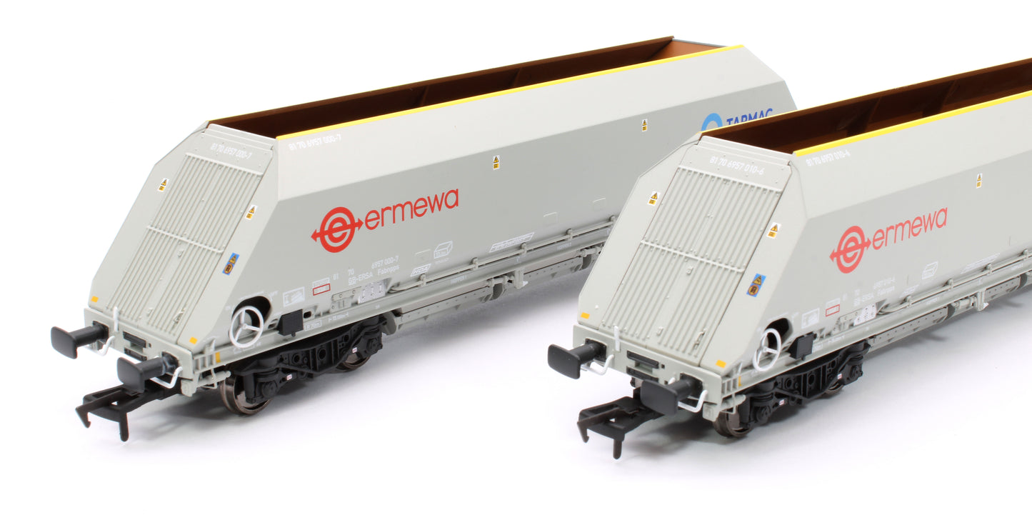 HOA Aggregate Hoppers Ermewa Tarmac Twin Pack A