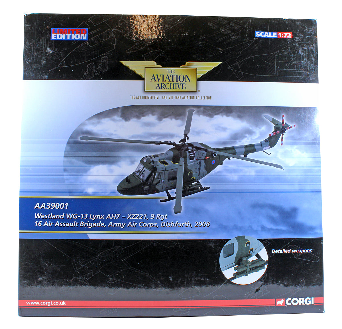 Pre-Owned Westland WG-13 Lynx AH7 - XZ221, 9 Rgt 16 Air Assault Brigade, Army Air Corps, Dishforth, 2008