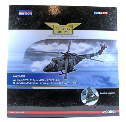 Pre-Owned Westland WG-13 Lynx AH7 - XZ221, 9 Rgt 16 Air Assault Brigade, Army Air Corps, Dishforth, 2008