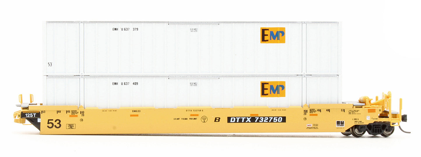 Pre-Owned Gunderson MAXI-IV Double Stack Car TTX No.1 - Road #732750