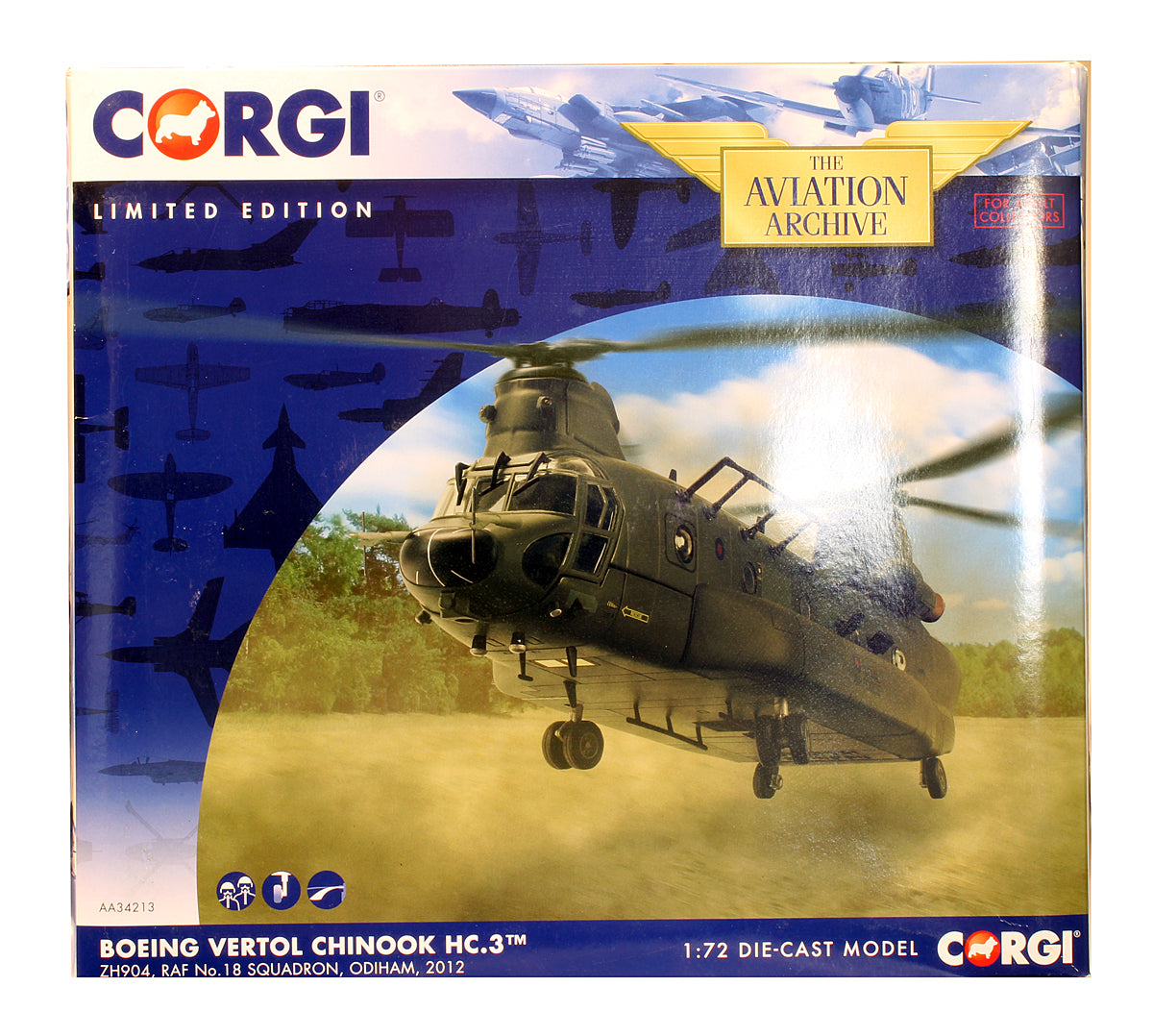 Pre-Owned Boeing Vertol Chinook HC.3, ZH904, RAF No.18 Squadron, Odiham, 2012