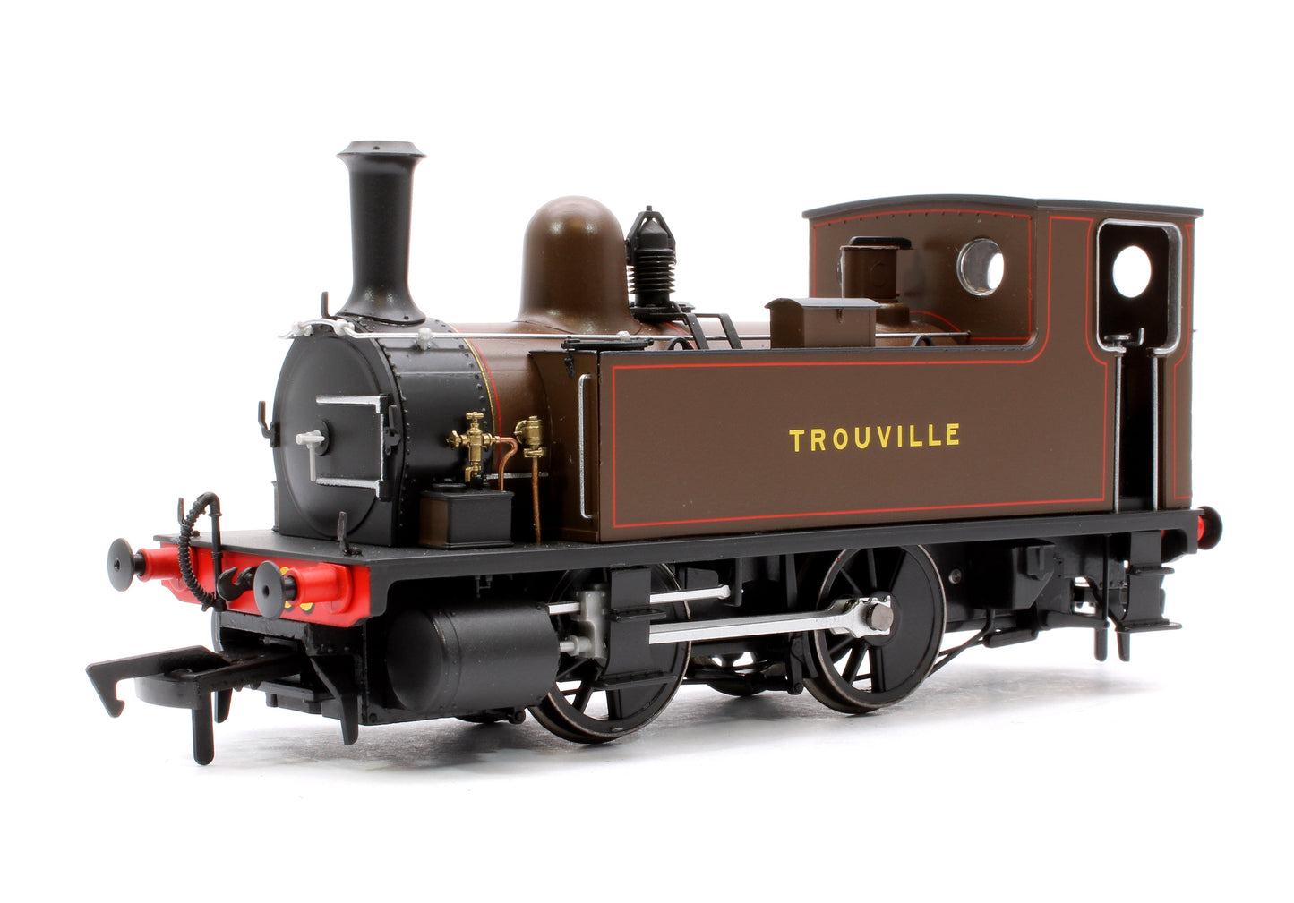 Pre-Owned 4S-018-014 LSWR Class B4 0-4-0T Trouville Brown 89 - Steam Tank Locomotive