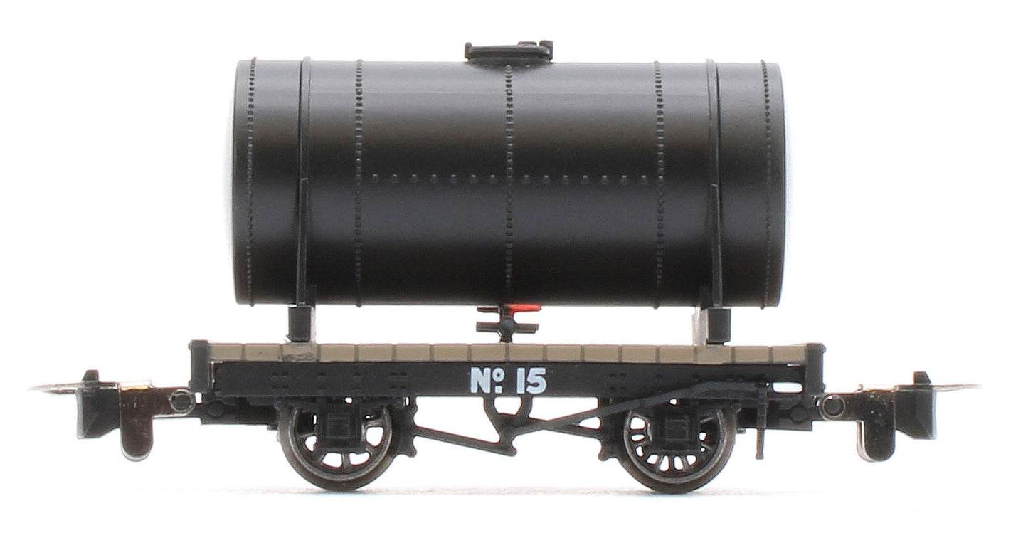 990101 Cylindrical Tank - Plain Black No.15