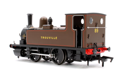 Pre-Owned 4S-018-014 LSWR Class B4 0-4-0T Trouville Brown 89 - Steam Tank Locomotive