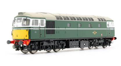 Pre-Owned Class 26/0 BR Green 'D5302' With Small Yellow Panels Diesel Locomotive