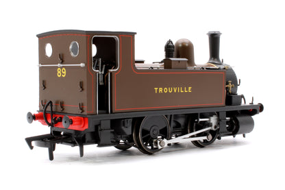 LSWR Class B4 0-4-0T Trouville Brown 89 - Steam Tank Locomotive