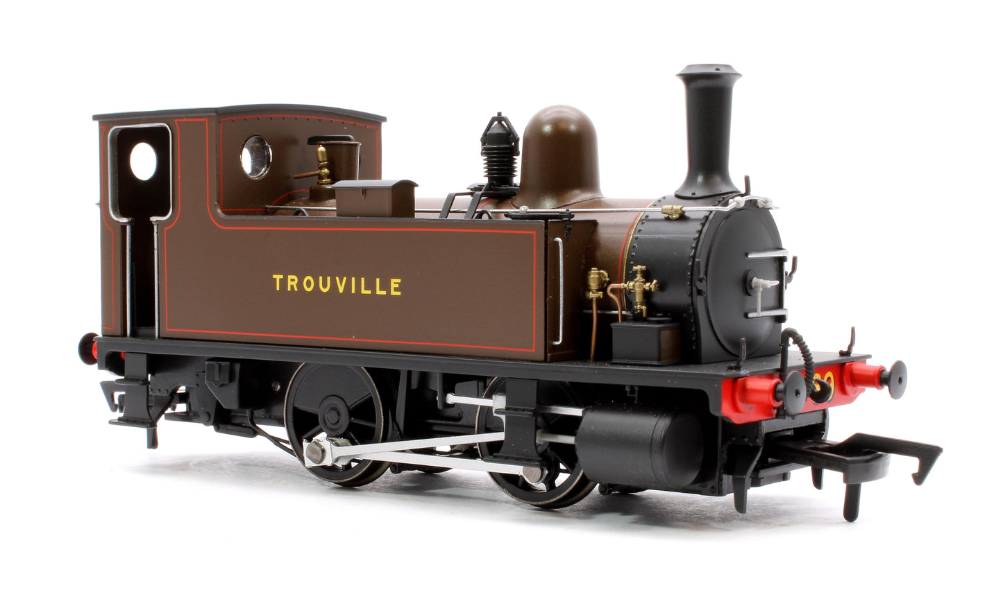 Pre-Owned 4S-018-014 LSWR Class B4 0-4-0T Trouville Brown 89 - Steam Tank Locomotive