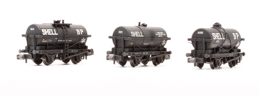 Pre-Owned 373-650Z 'Shell-BP' Set Of 3 Tank Wagons - Exclusive Edition