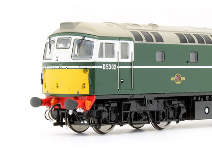 Pre-Owned Class 26/0 BR Green 'D5302' With Small Yellow Panels Diesel Locomotive