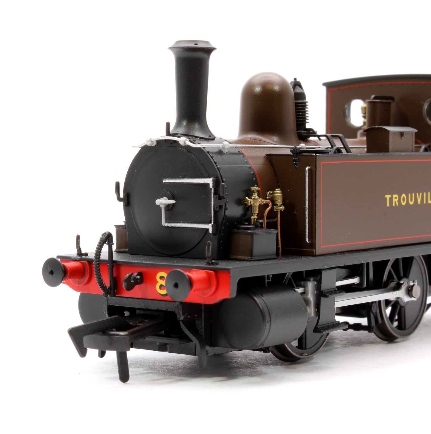 Pre-Owned 4S-018-014 LSWR Class B4 0-4-0T Trouville Brown 89 - Steam Tank Locomotive