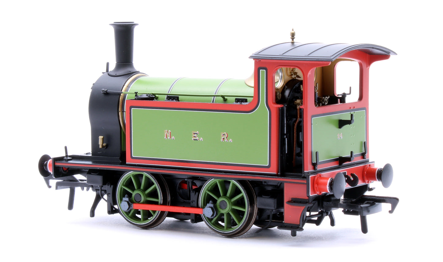 932001 Pre-Owned NER H Class - No.24, NER Saxony Green Livery (1888) Steam Locomotive - DCC Fitted