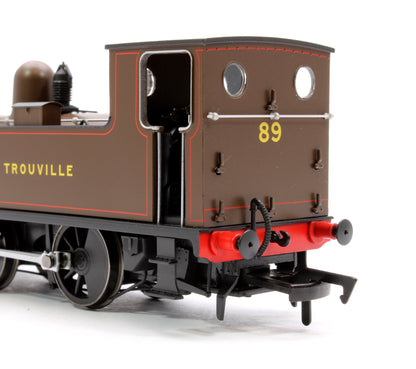 LSWR Class B4 0-4-0T Trouville Brown 89 - Steam Tank Locomotive