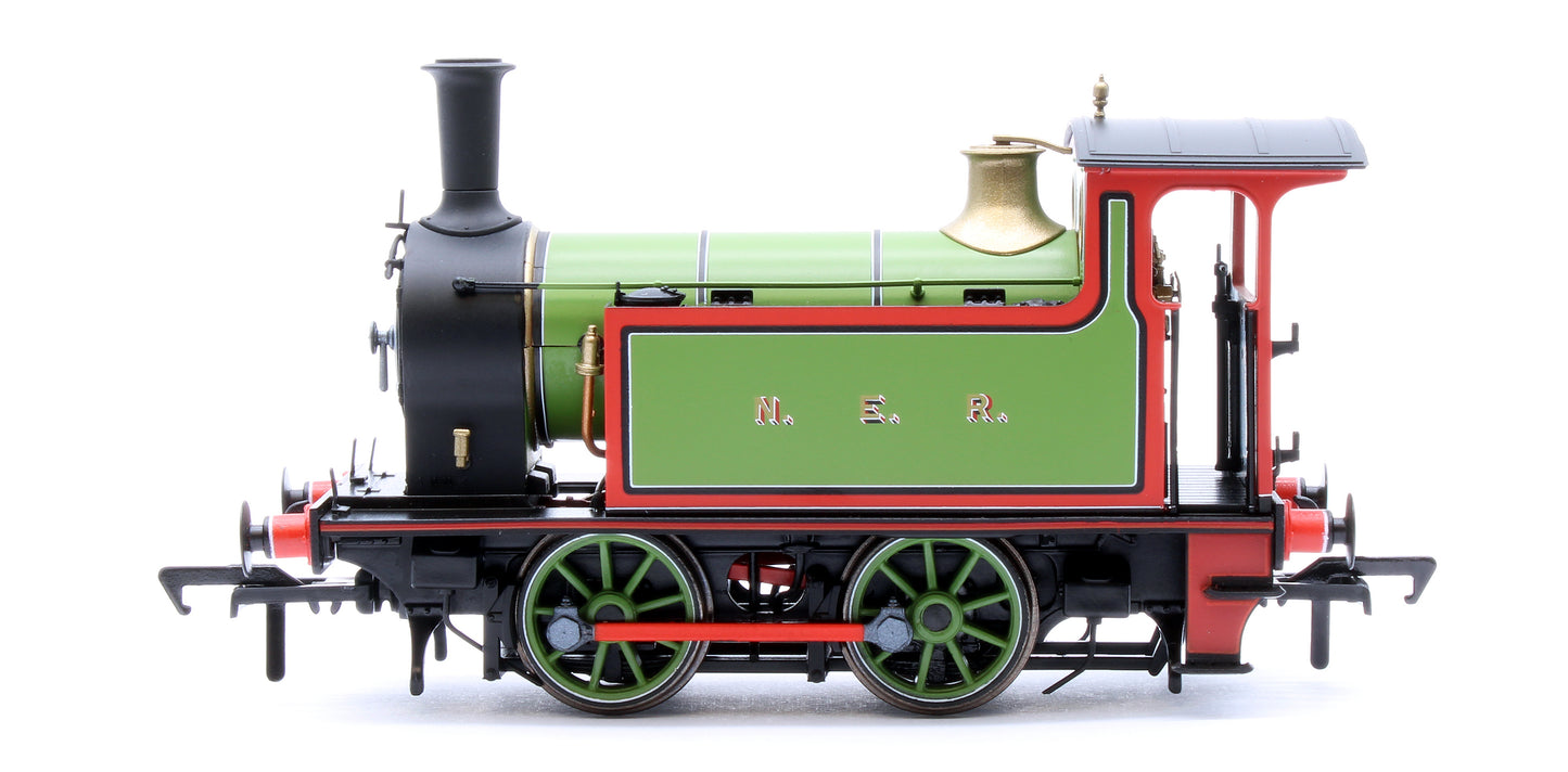 NER H Class - No.24, NER Saxony Green Livery (1888) Steam Locomotive - DCC Sound