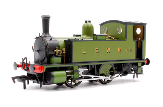 Pre-Owned LSWR Class B4 0-4-0T LSWR Dark Green 82 - Steam Tank Locomotive