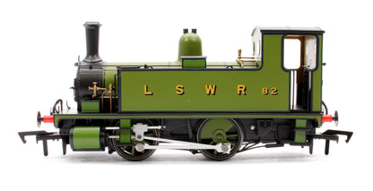 LSWR Class B4 0-4-0T LSWR Dark Green 82 - Steam Tank Locomotive