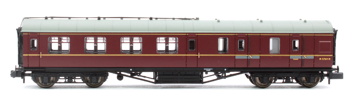 Stanier Brake Second BR Maroon Coach 5769