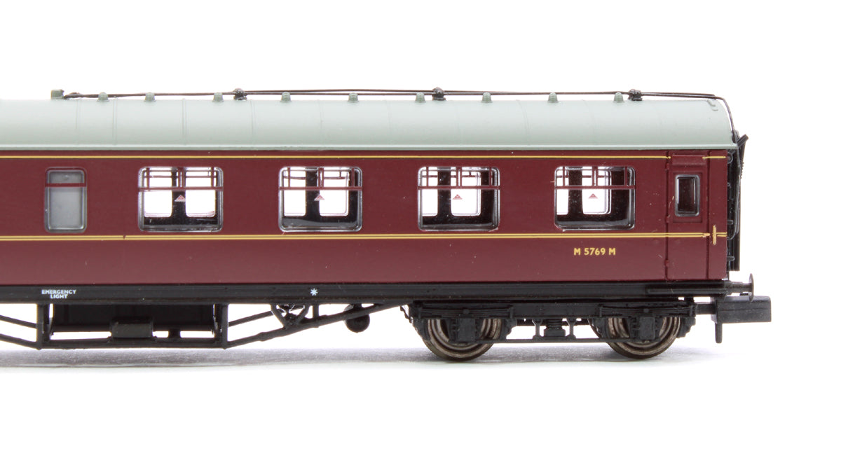 Stanier Brake Second BR Maroon Coach 5769