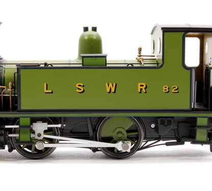 Pre-Owned LSWR Class B4 0-4-0T LSWR Dark Green 82 - Steam Tank Locomotive