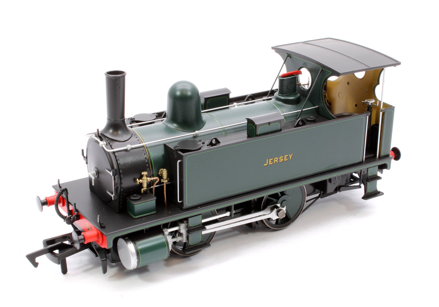 LSWR Class B4 0-4-0T Lined Dark Green Jersey 91 - Steam Tank Locomotive