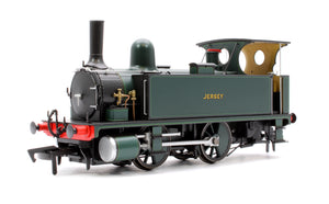 LSWR Class B4 0-4-0T Lined Dark Green Jersey 91 - Steam Tank Locomotive - DCC Fitted