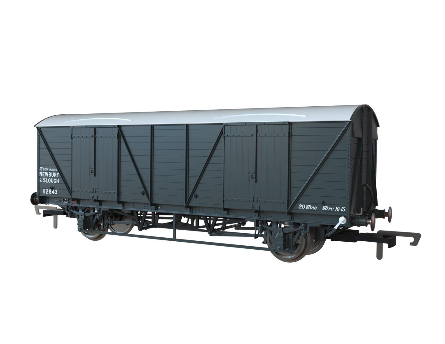 C3065 GWR Grey With White Roof 'Newbury/Slough' Pres. Mink G Van 112843